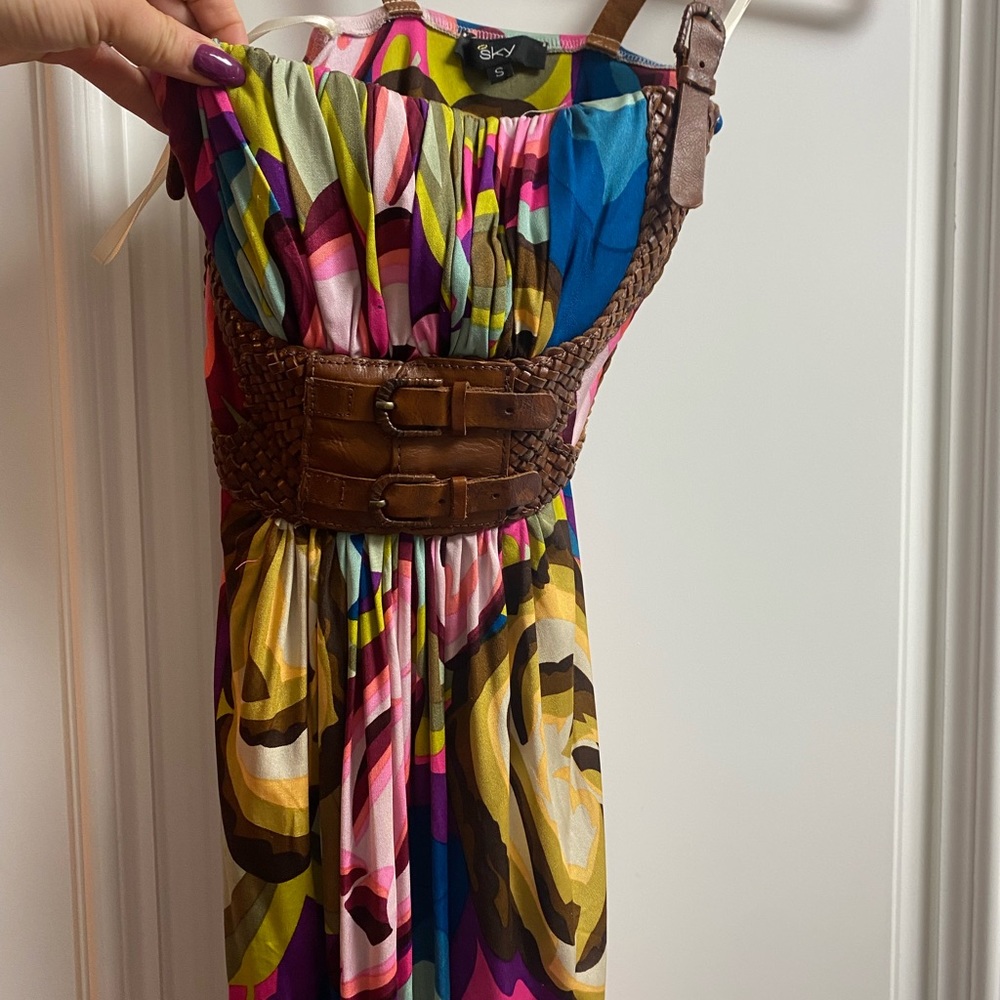 Multicolor Corset mini Dress from Sky Dresses